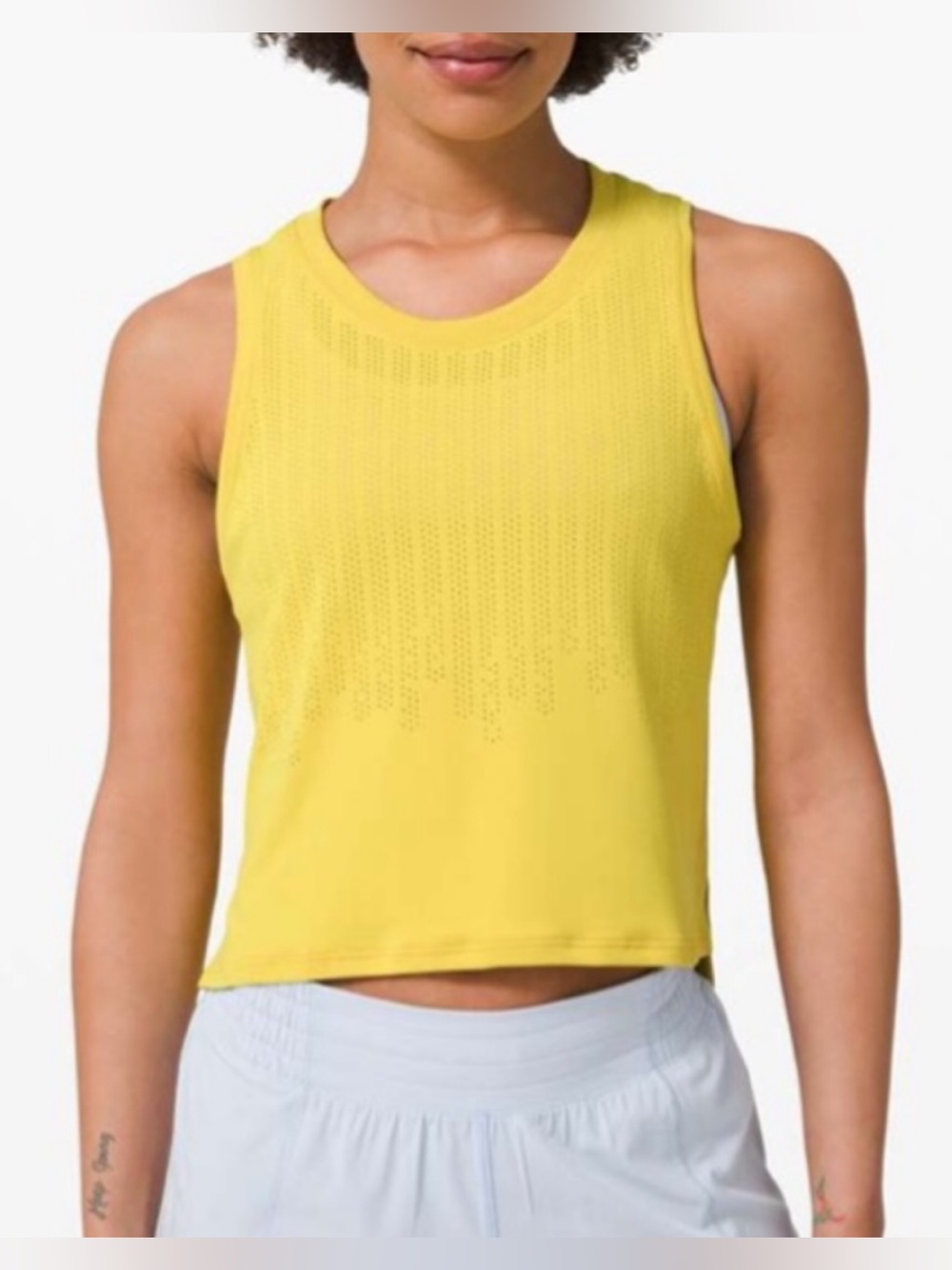 Lululemon Train To Be Tank Soleil Size 6 athletic Activewear